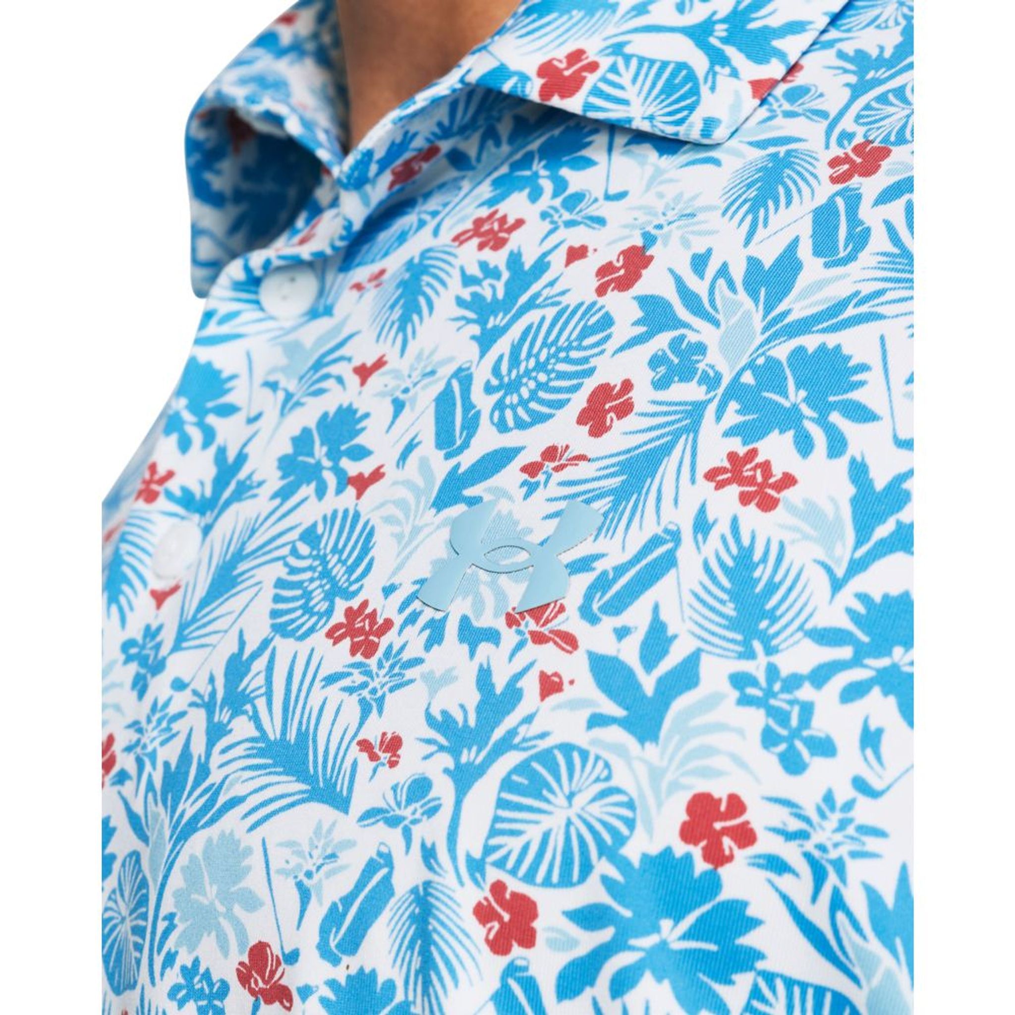 Under Armour UA Playoff 3.0 Polo imprimé pour hommes