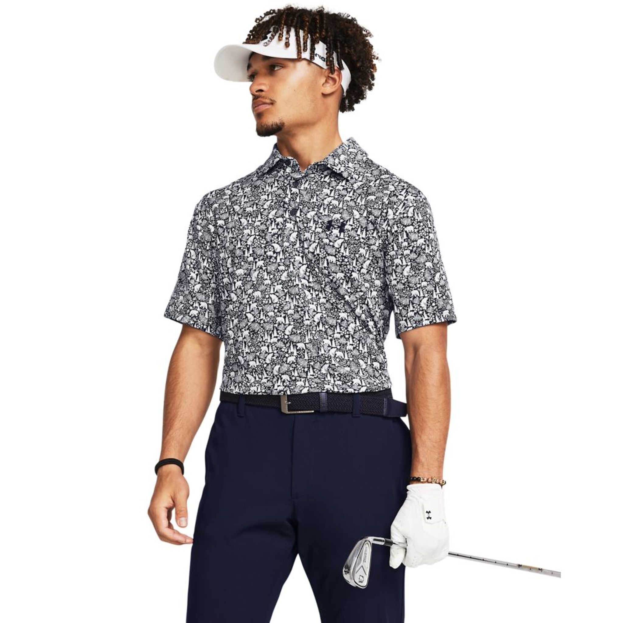 Under Armour UA Playoff 3.0 Polo imprimé pour hommes