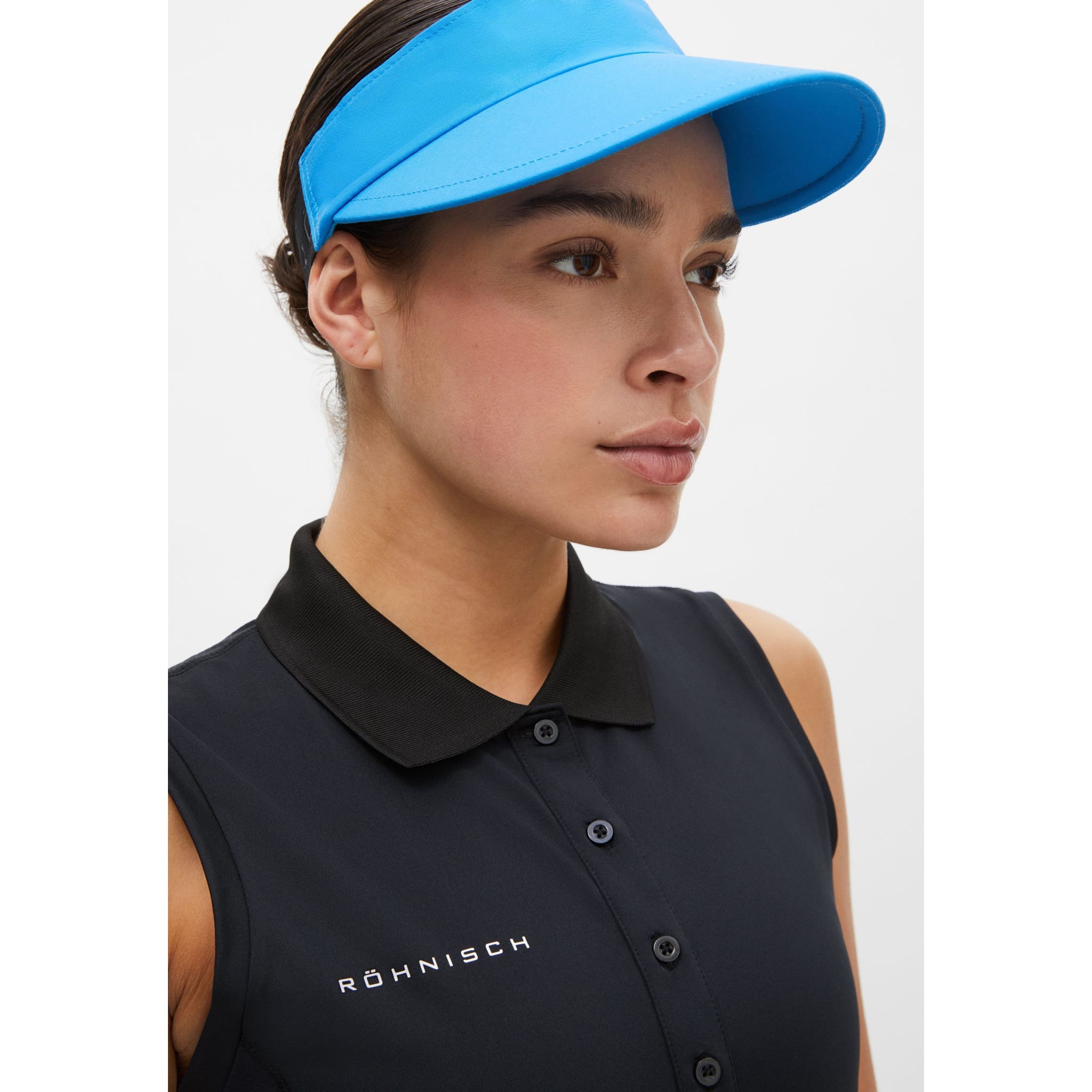 Visière pare-soleil avec logo Röhnisch pour femme