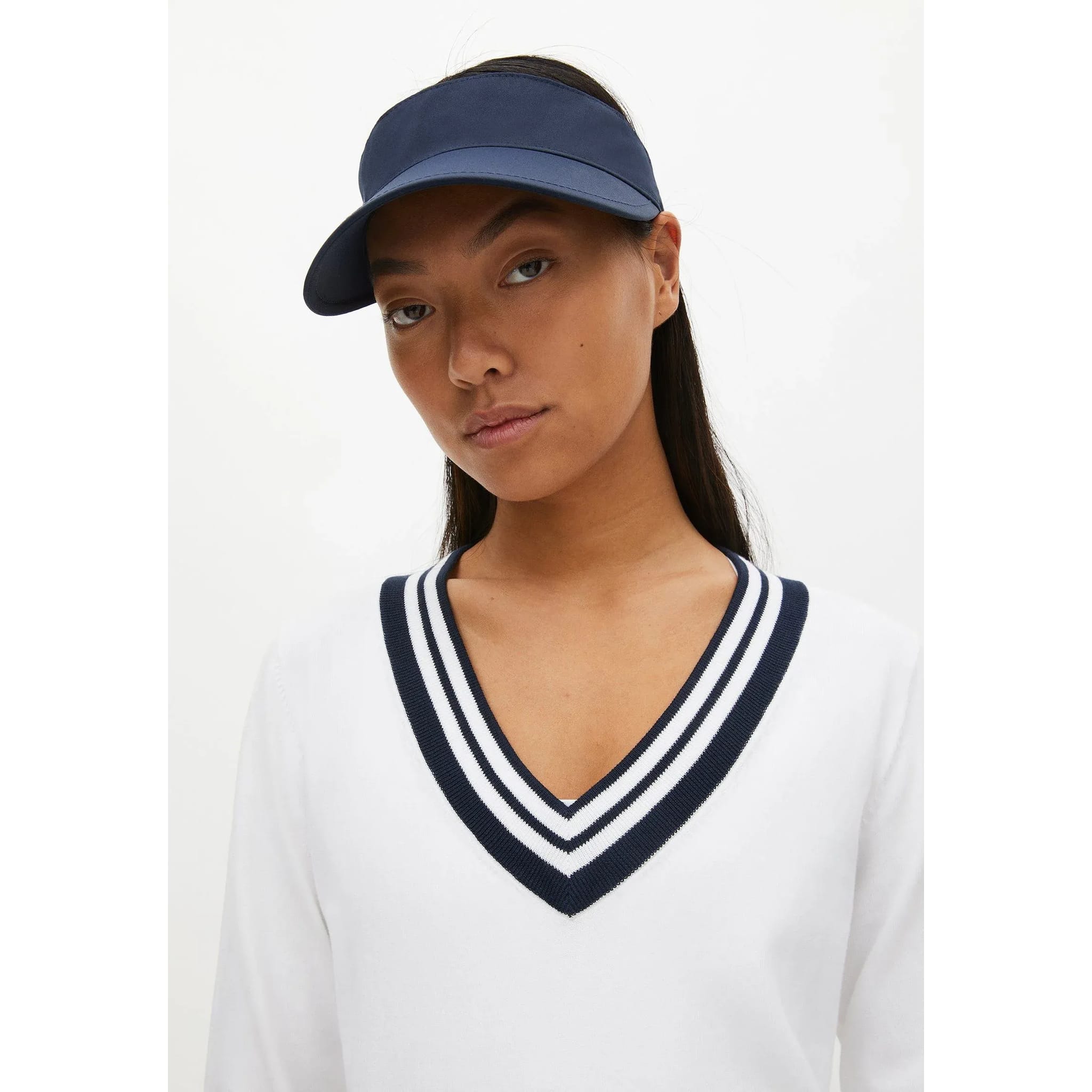 Visière pare-soleil avec logo Röhnisch pour femme