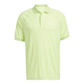 Polo Adidas M Moss Stitch Pulse Lime/Blanc Homme