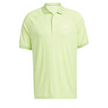 Polo Adidas M Moss Stitch Pulse Lime/Blanc Homme