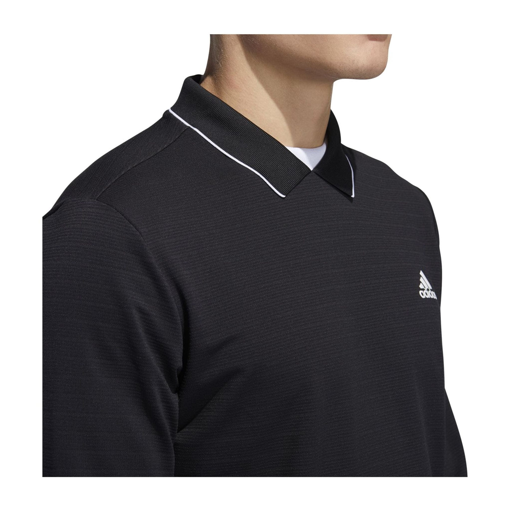 Polo Adidas Thermo à manches longues noir pour homme