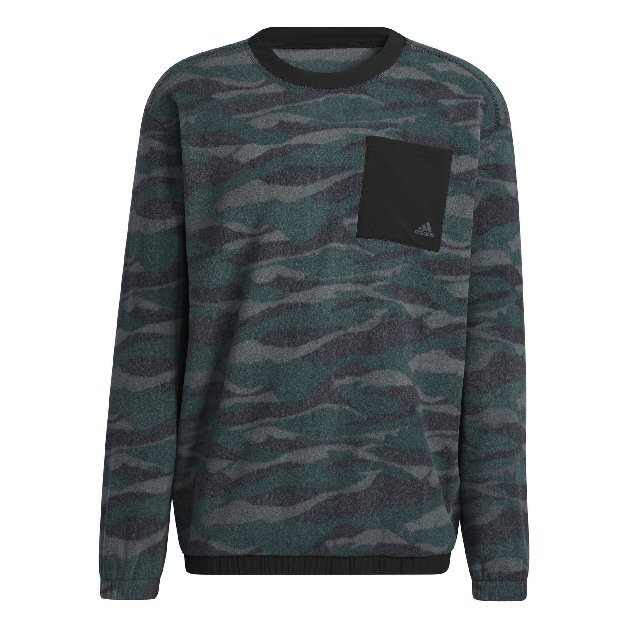 Adidas Txt Print Crew Pull Homme
