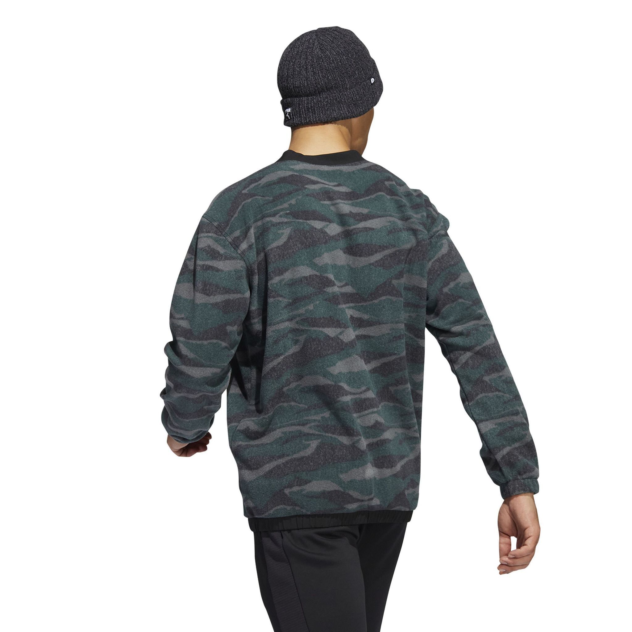 Adidas Txt Print Crew Pull Homme