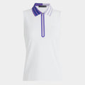 Polo sans manches GFORE 1/4 Zip Tech Pique pour femme