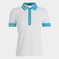 Polo piqué technique GFORE 1/4 Zip pour femme