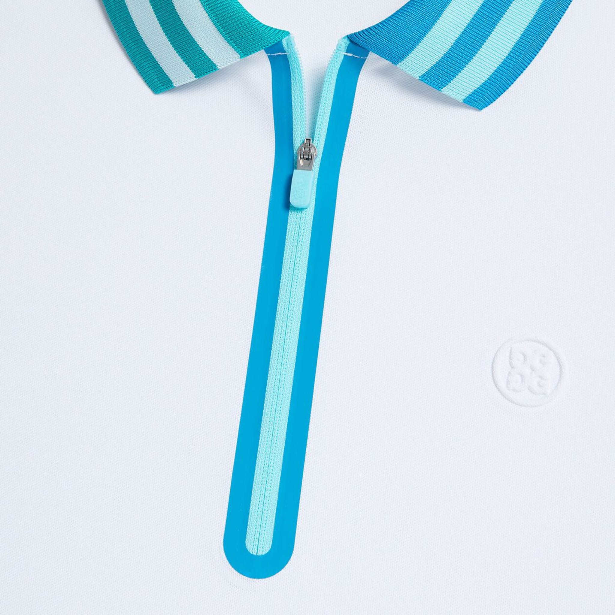 Polo piqué technique GFORE 1/4 Zip pour femme
