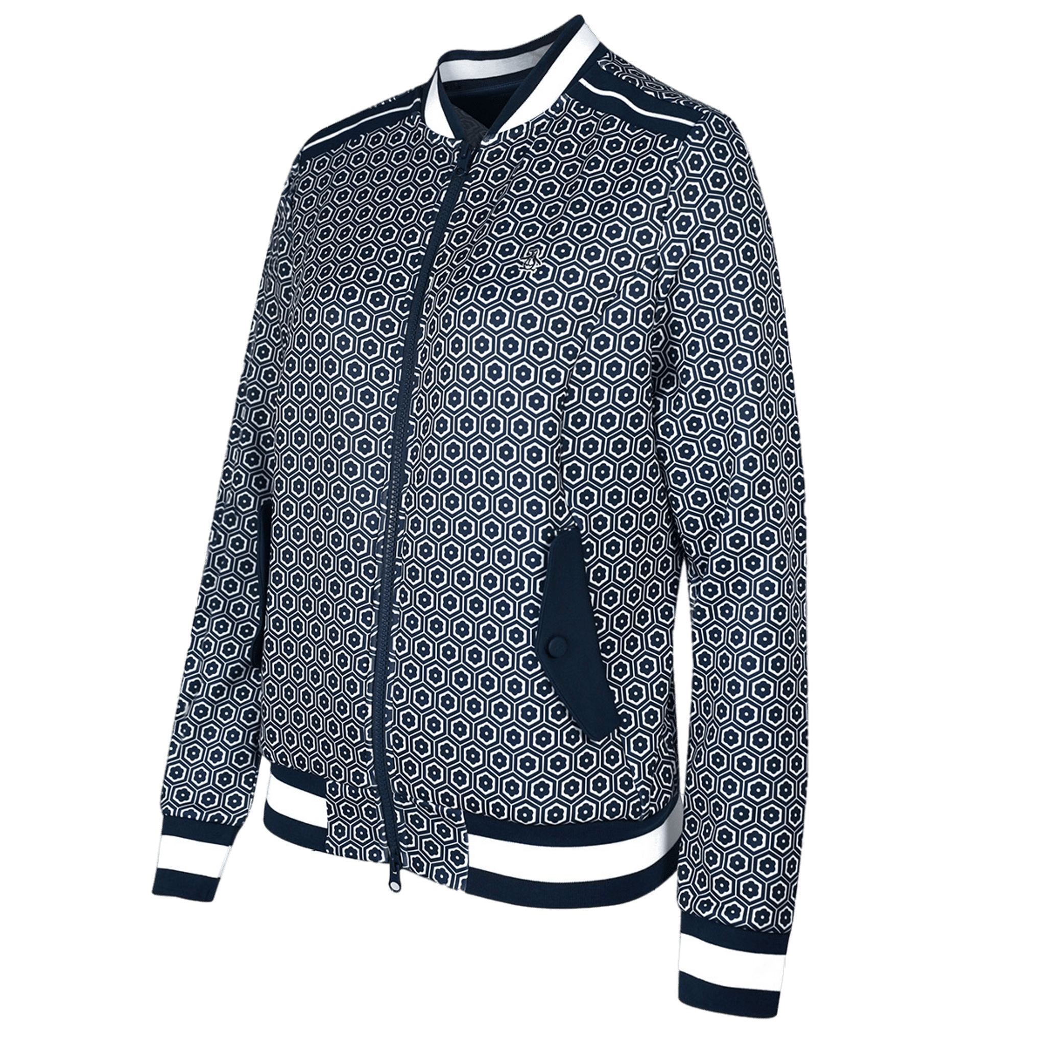 Veste de golf entièrement zippée Original Penguin pour femme