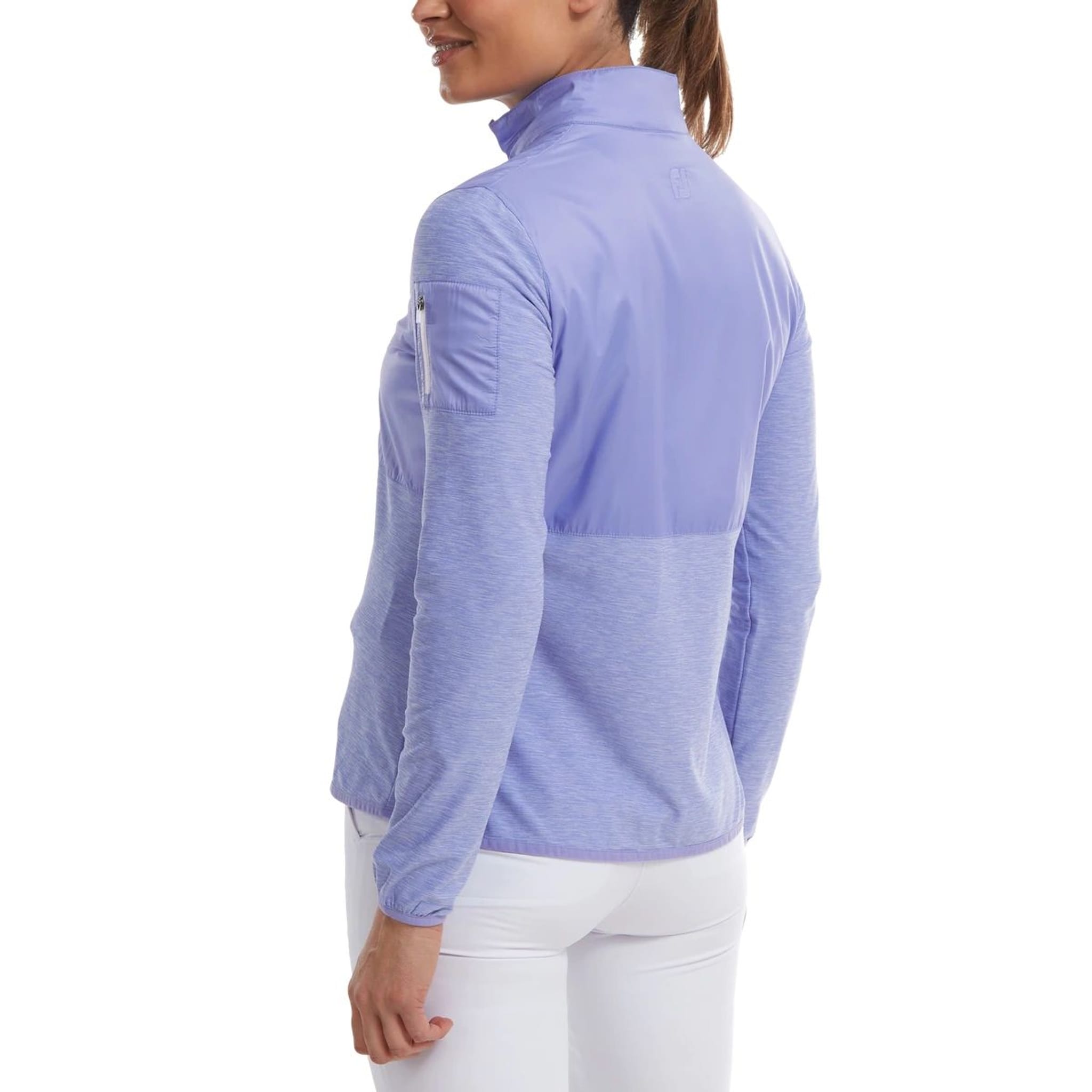 Couche intermédiaire Footjoy entièrement zippée Space Dye pour femme