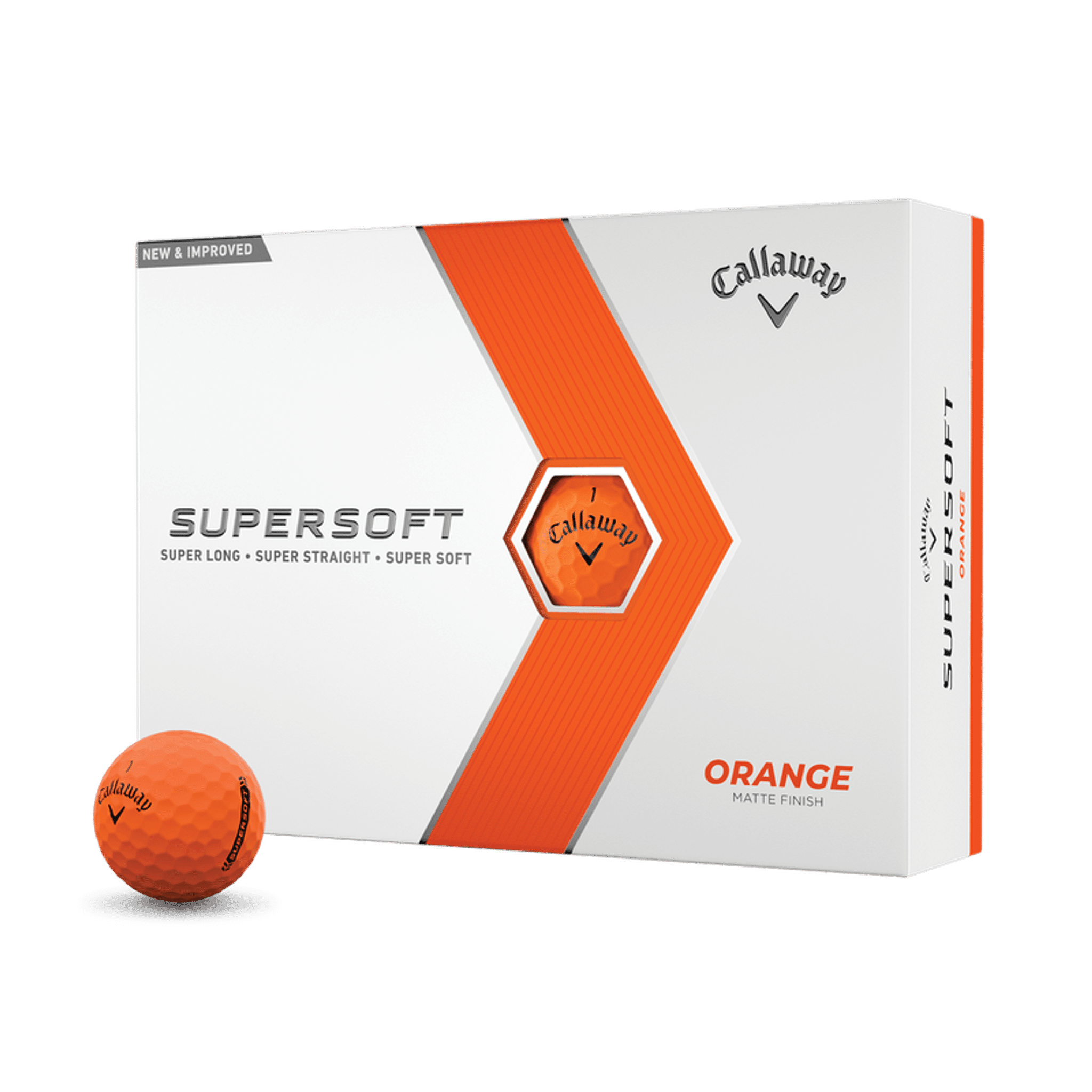 Balles de golf Callaway Supersoft Matt (2021)