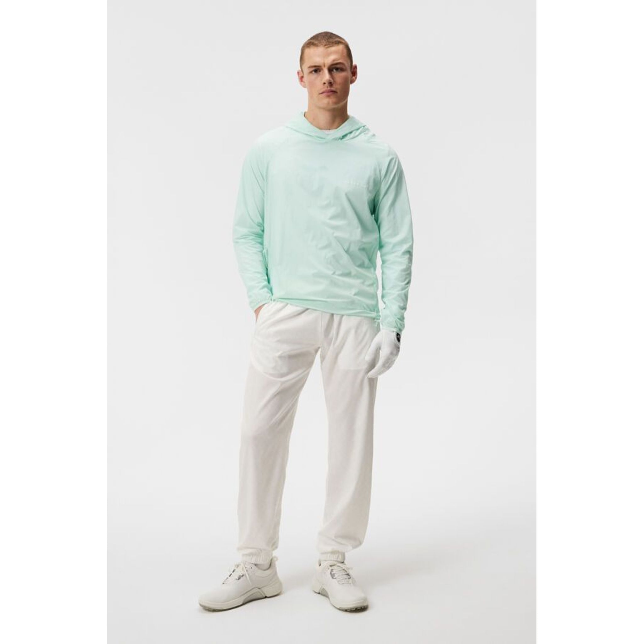 J. Lindeberg Arron Stretch Wind Sweat à capuche Homme Honeydew Homme