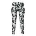 Alberto LUCY-CR WR Pantalon de golf 7/8 Fleurs Noir &amp; Blanc femme