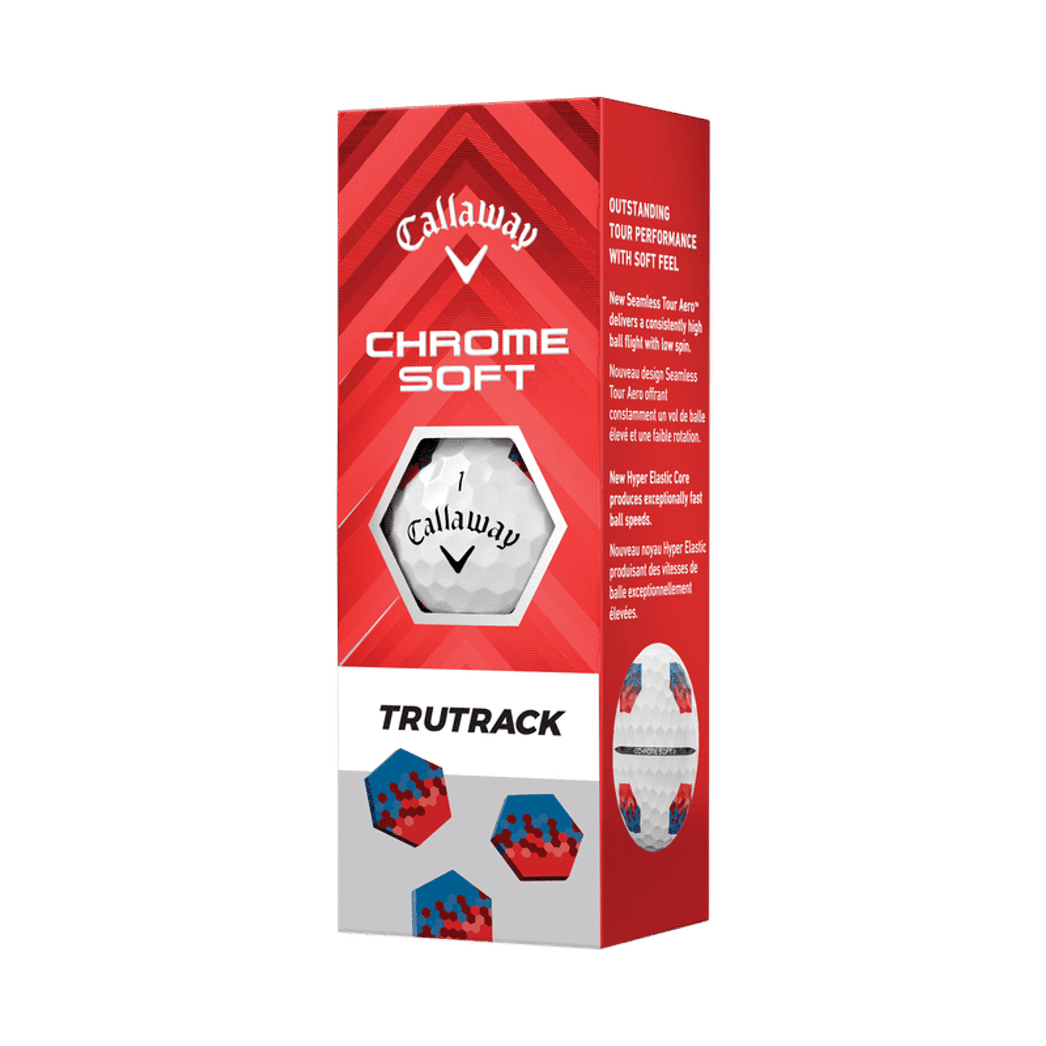 Balles de golf Callaway Chrome Soft TruTrack (2024)