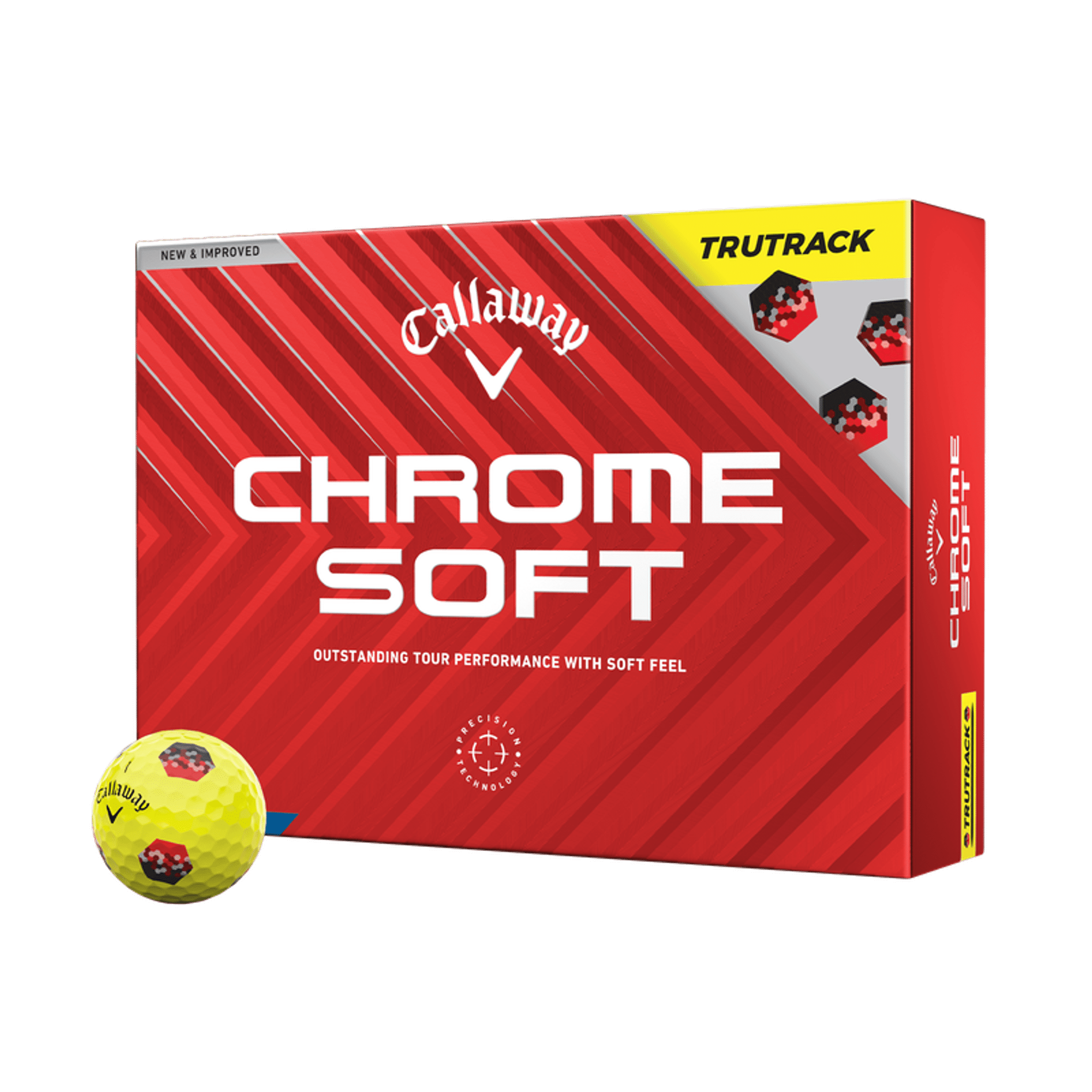Balles de golf Callaway Chrome Soft TruTrack (2024)