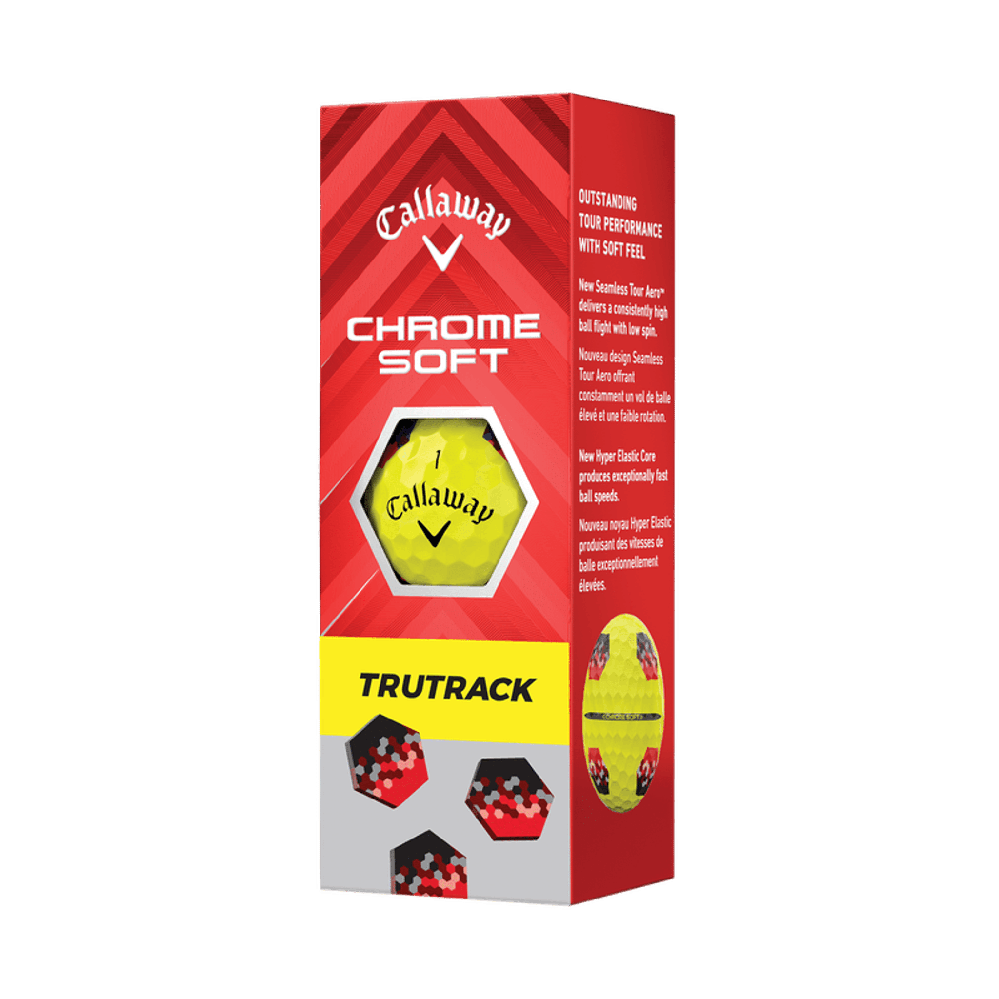 Balles de golf Callaway Chrome Soft TruTrack (2024)