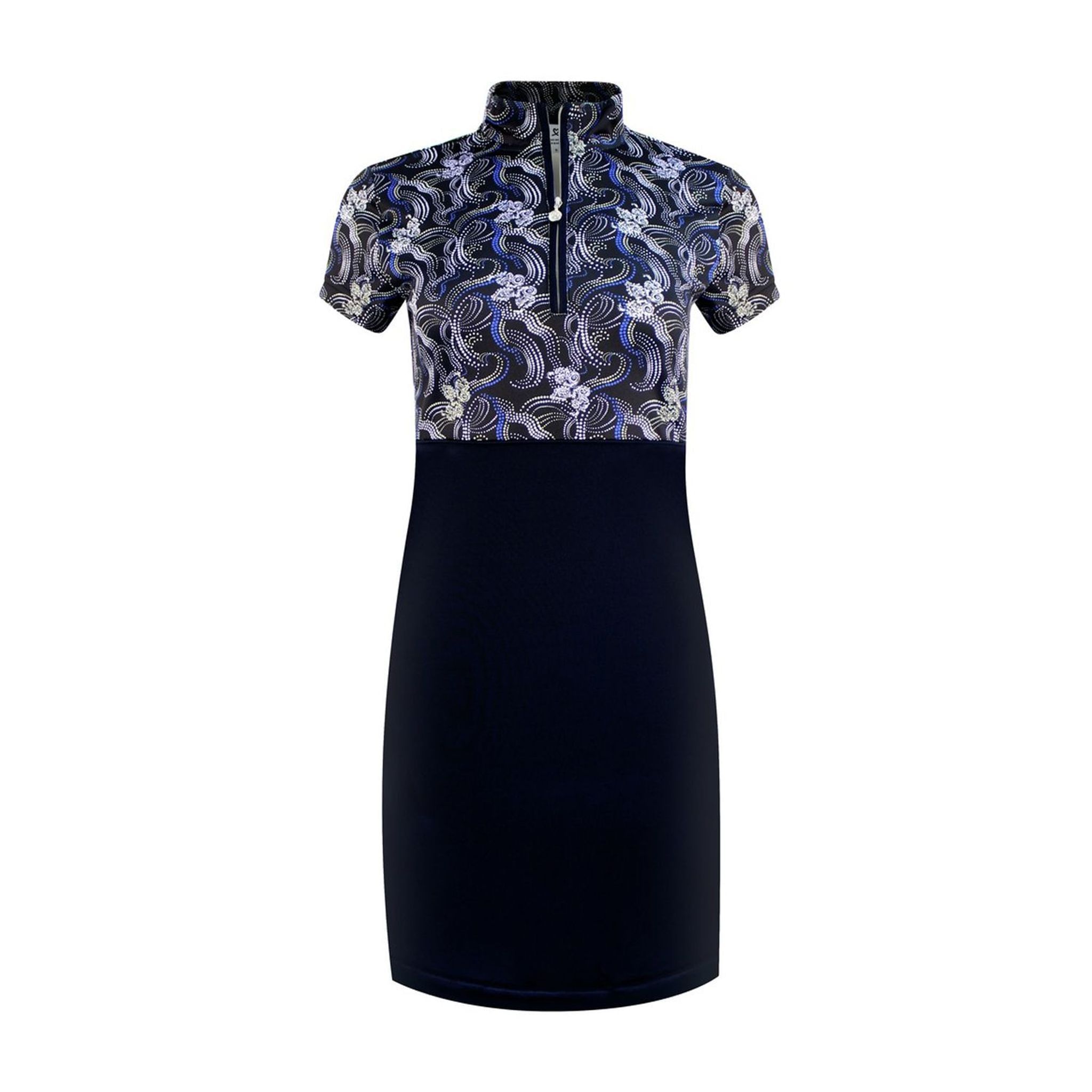 Robe de golf à manches courtes Luisa Daily Sports pour femme