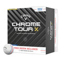 Balles de golf Callaway Chrome Tour X Triple Track [48 pièces] (2024)