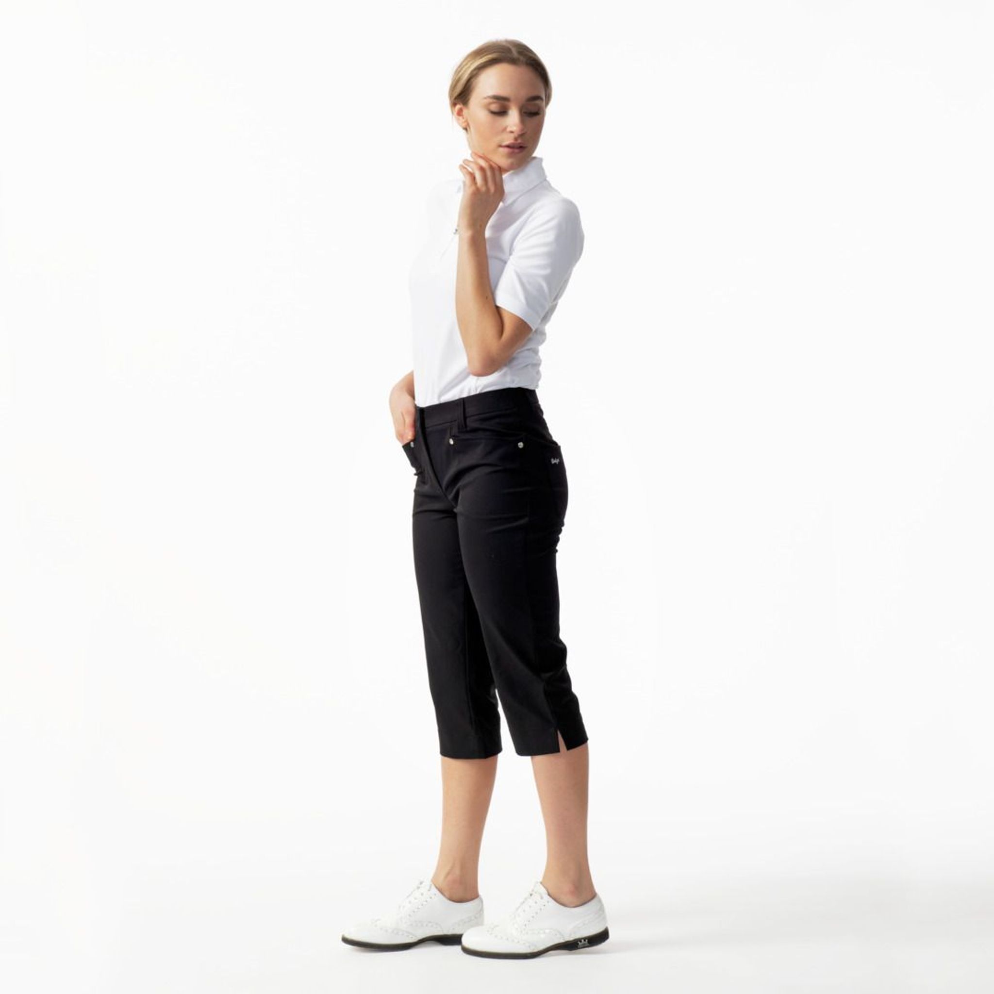 Polo de golf à manches mi-longues Macy Daily Sports pour femme