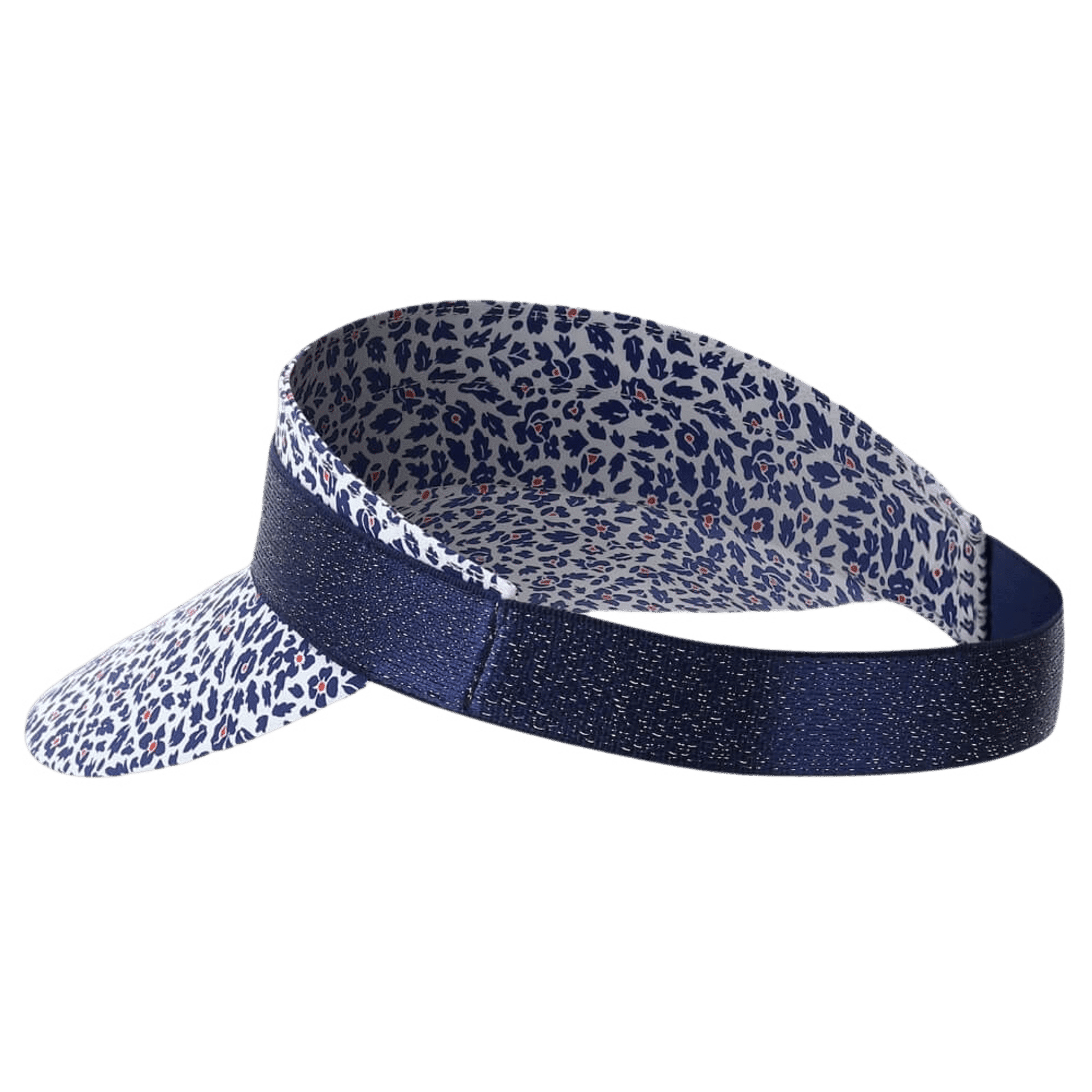 Visière Chervo W Verta Bleu/Blanc à motifs Taille unique Femme