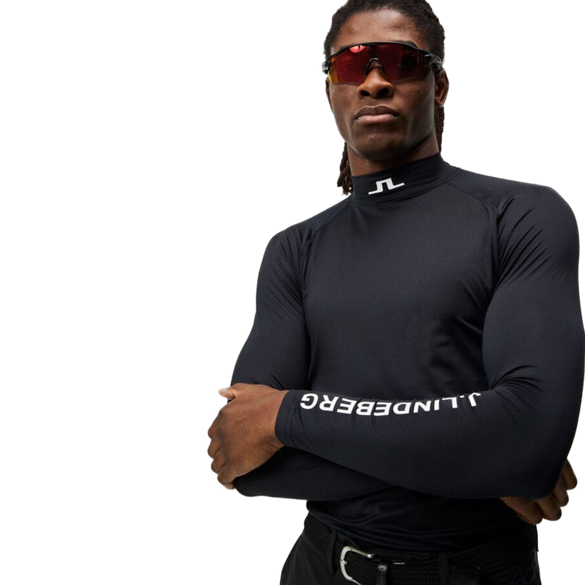 J. Lindeberg Aello Soft Compression Mock Hommes