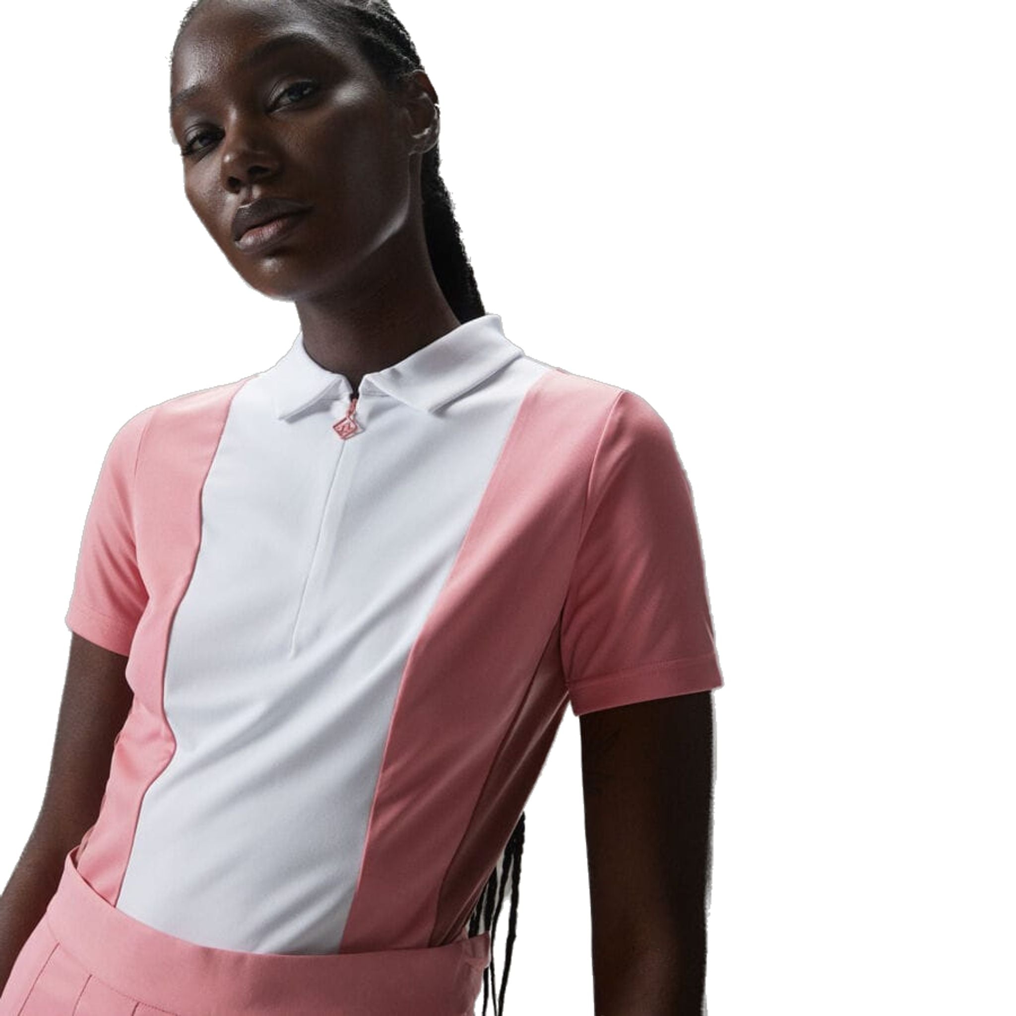 J. Lindeberg Evelina Print Poloshirt Damen