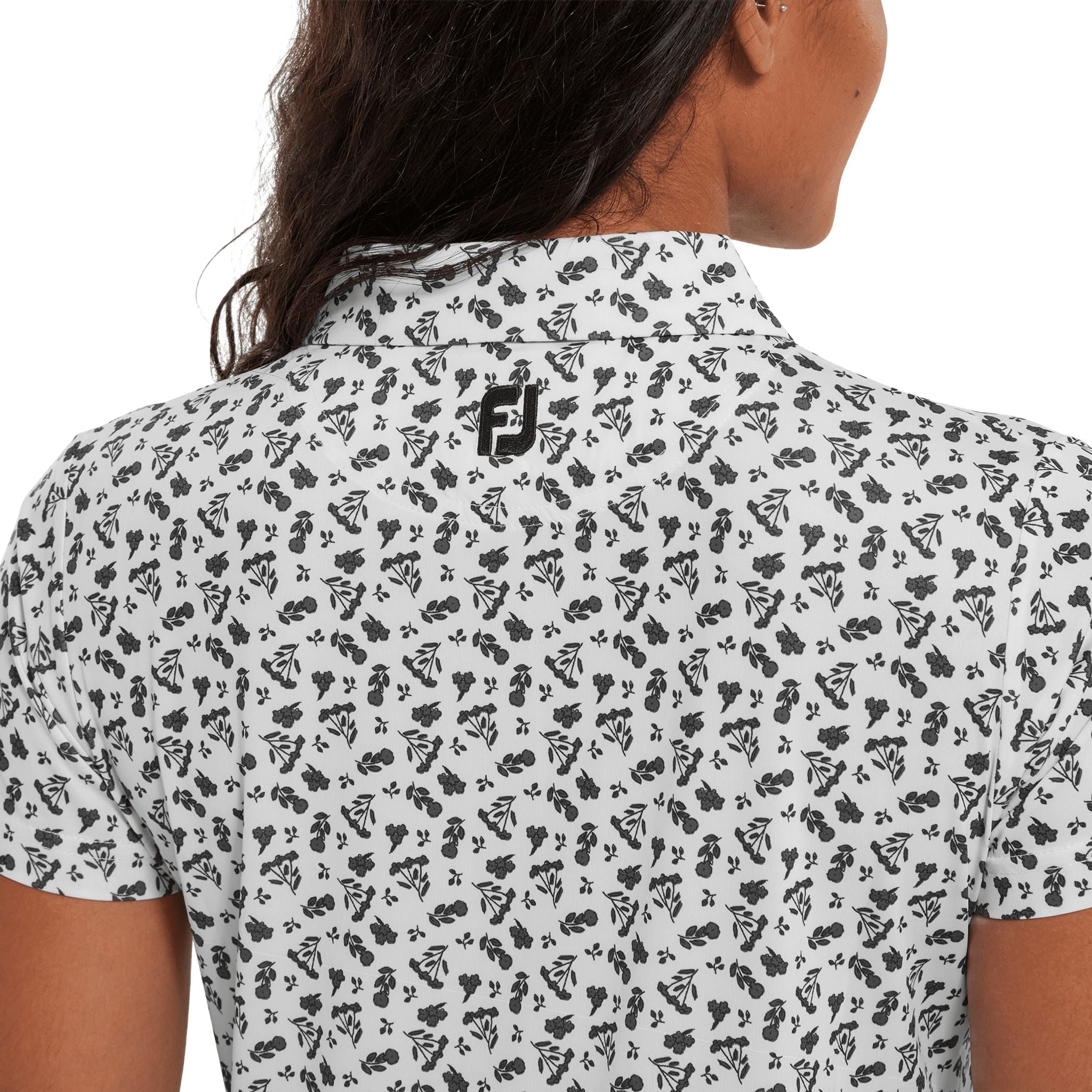 Footjoy Floral Print Poloshirt Damen
