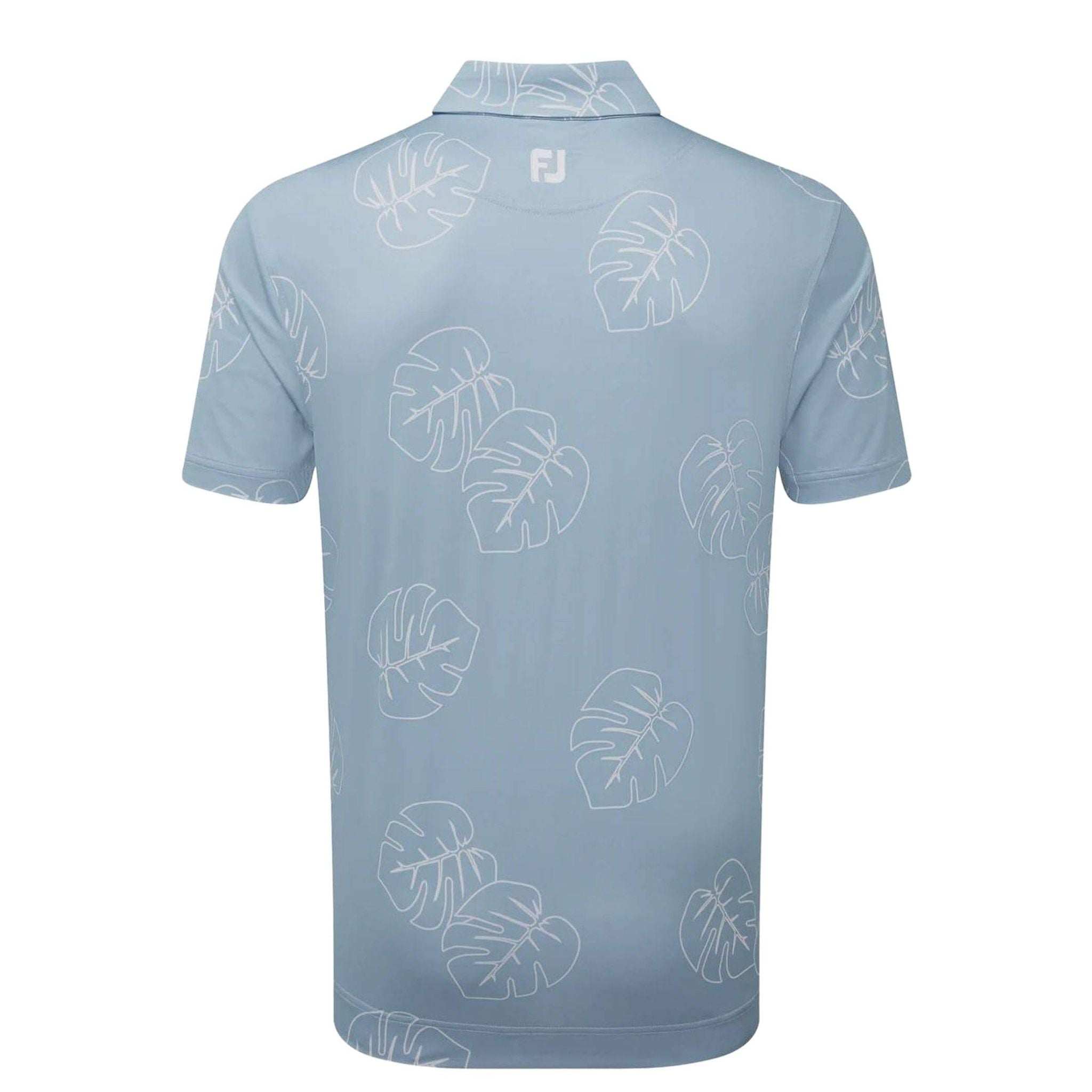 Footjoy Jungle Leave Pique Poloshirt Herren