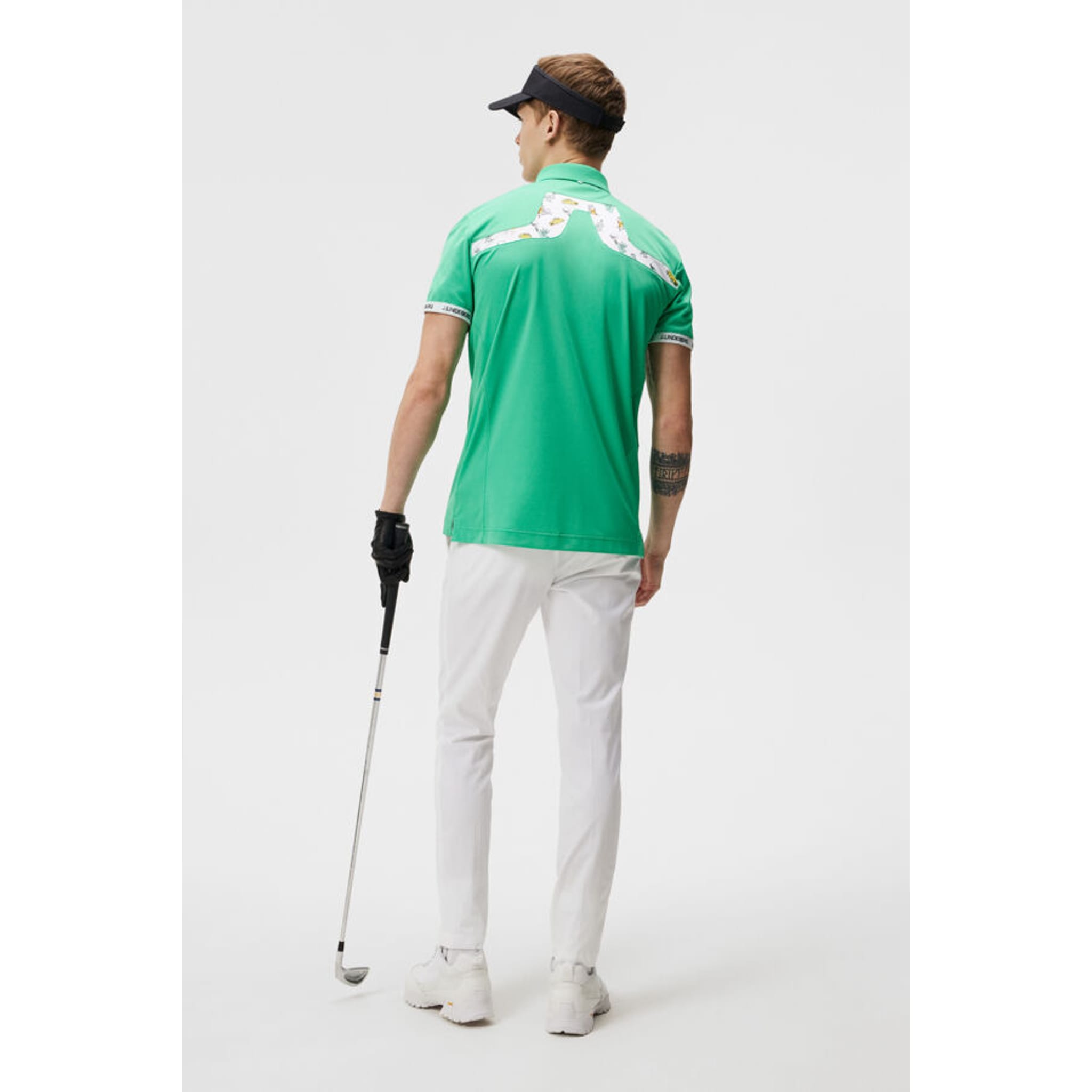 Polo imprimé KV J. Lindeberg pour homme