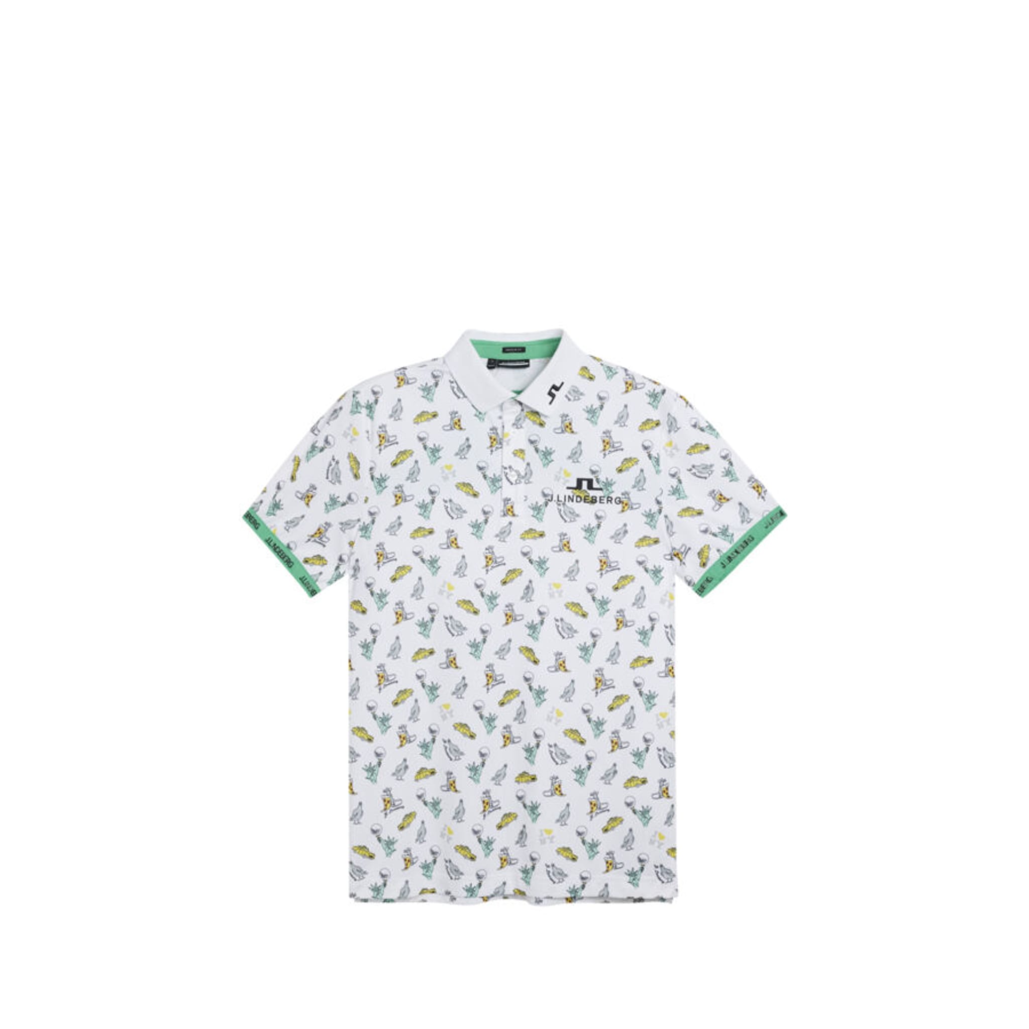 Polo imprimé KV J. Lindeberg pour homme