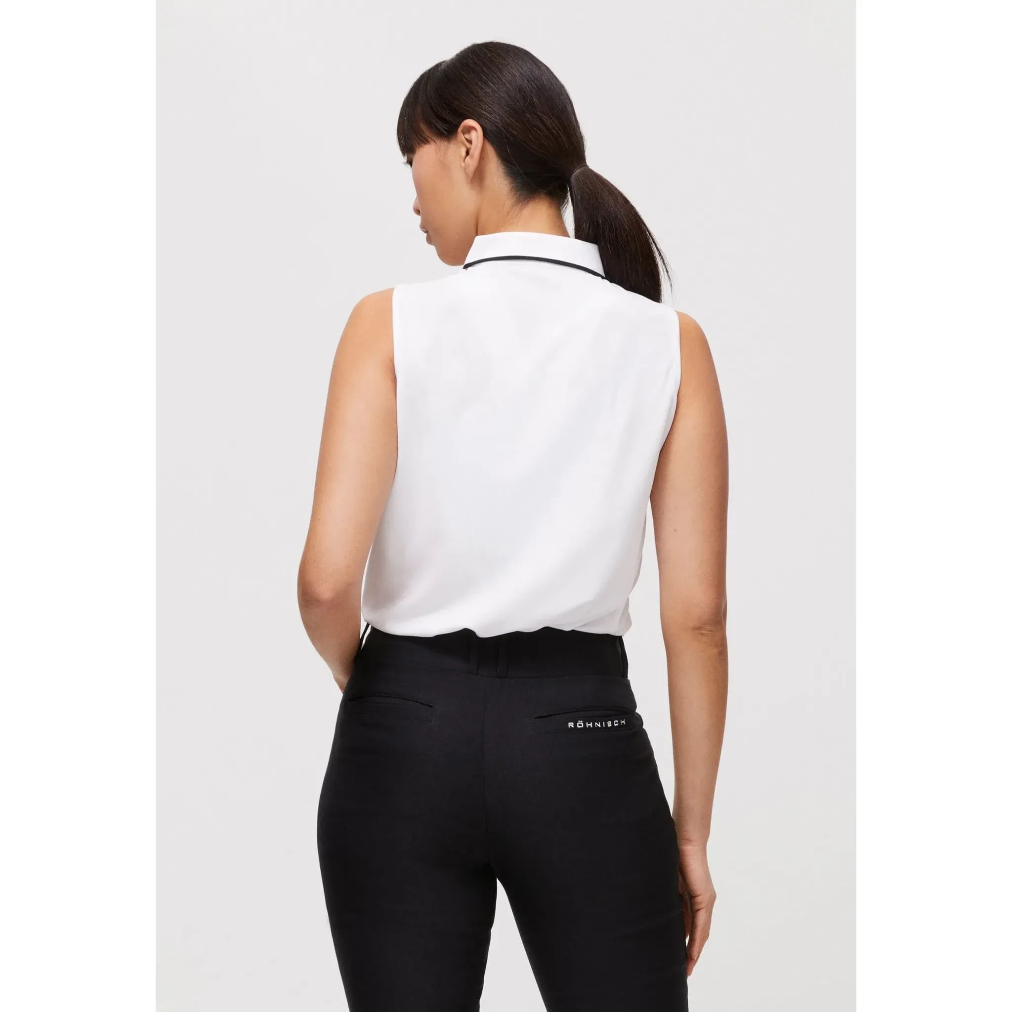 Röhnisch Polo sans manches Miriam pour femme