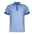 Polo rayé vermillon Cross Sportswear pour homme