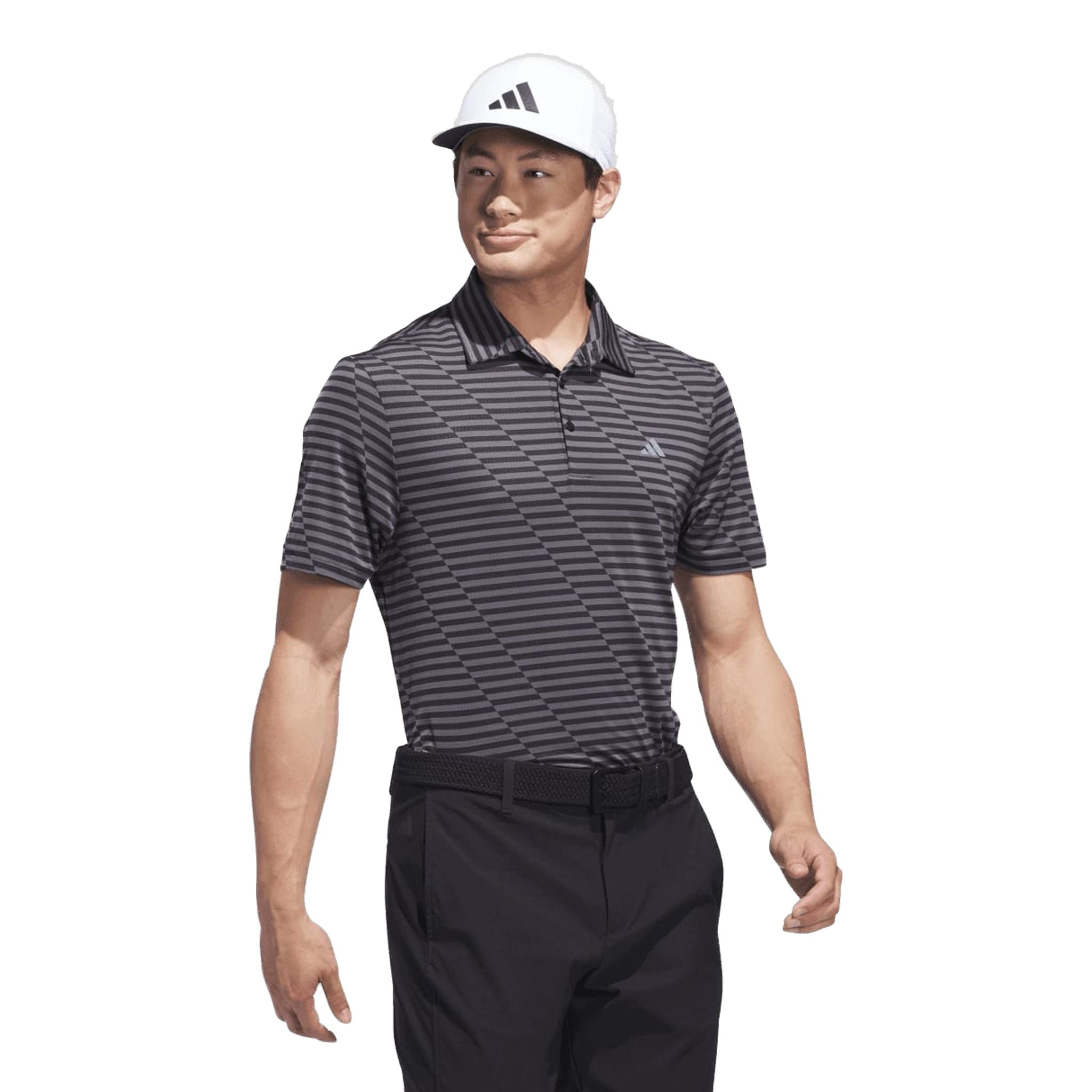 Adidas Ultimate365 Mesh Print Poloshirt Herren