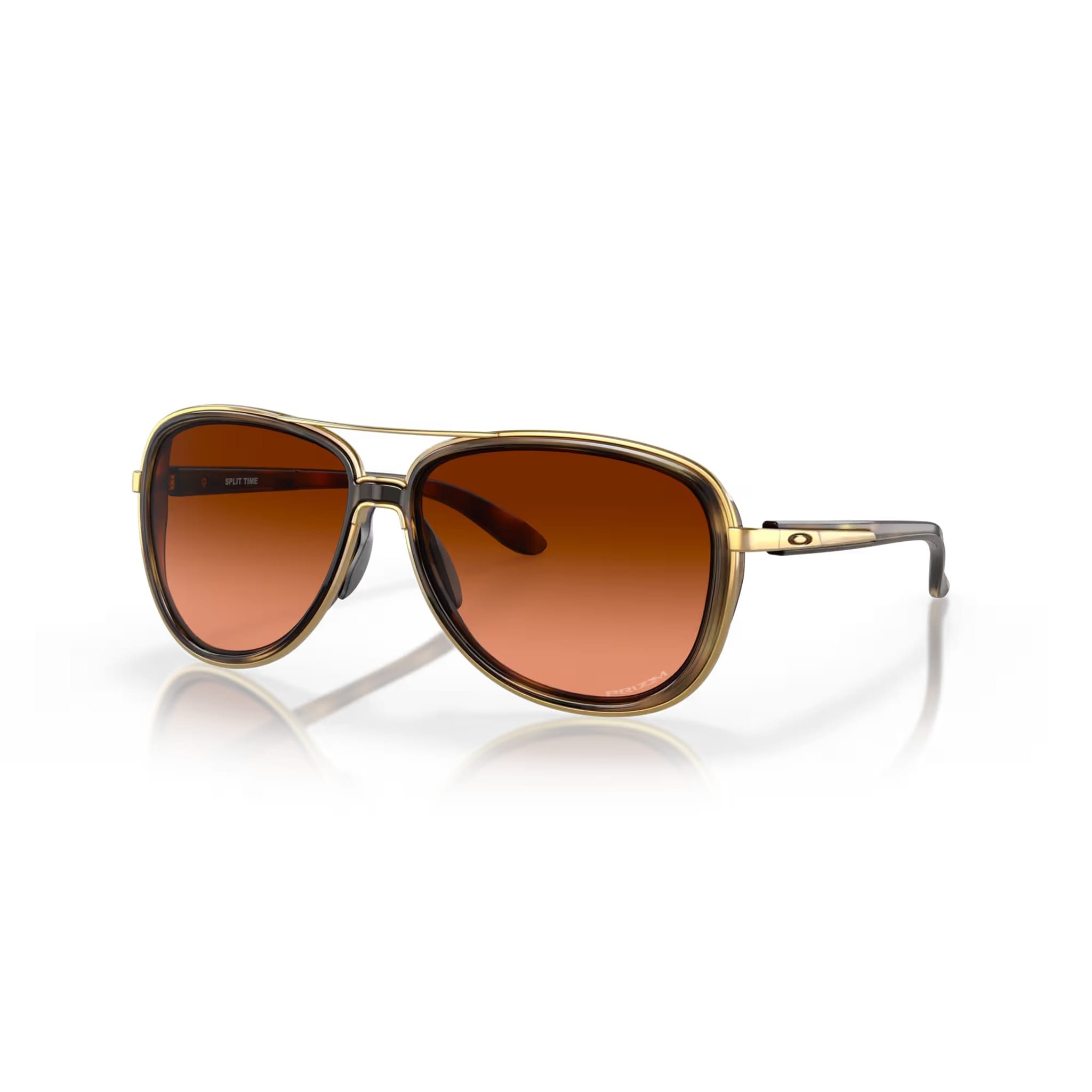 Oakley W Split Time Brown Tortoise Prizm Brown Gradient Femmes