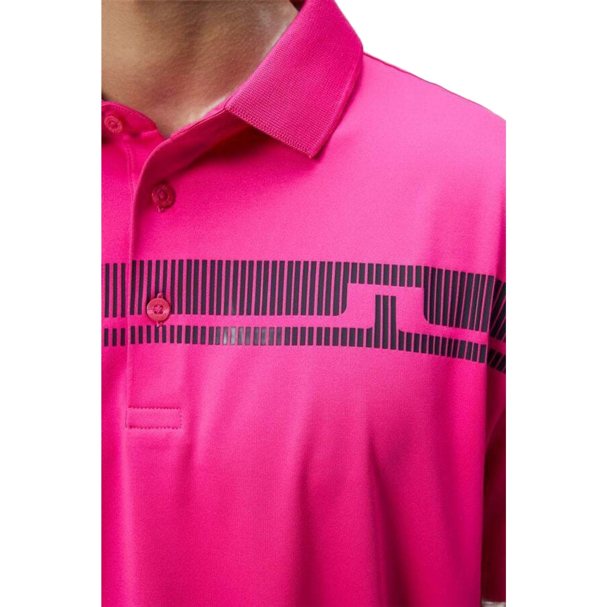 J. Lindeberg Klas Polo de golf coupe classique pour hommes