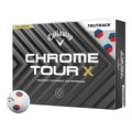 Balles de golf Callaway Chrome Tour X TruTrack [12 pièces] (2024)
