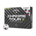Callaway Chrome Tour X TruTrack [Pack de 12] Balles de golf (2024)