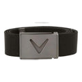 Ceinture en toile Callaway pour homme avec logo en V