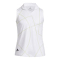 Polo de golf sans manches Adidas pour filles et femmes