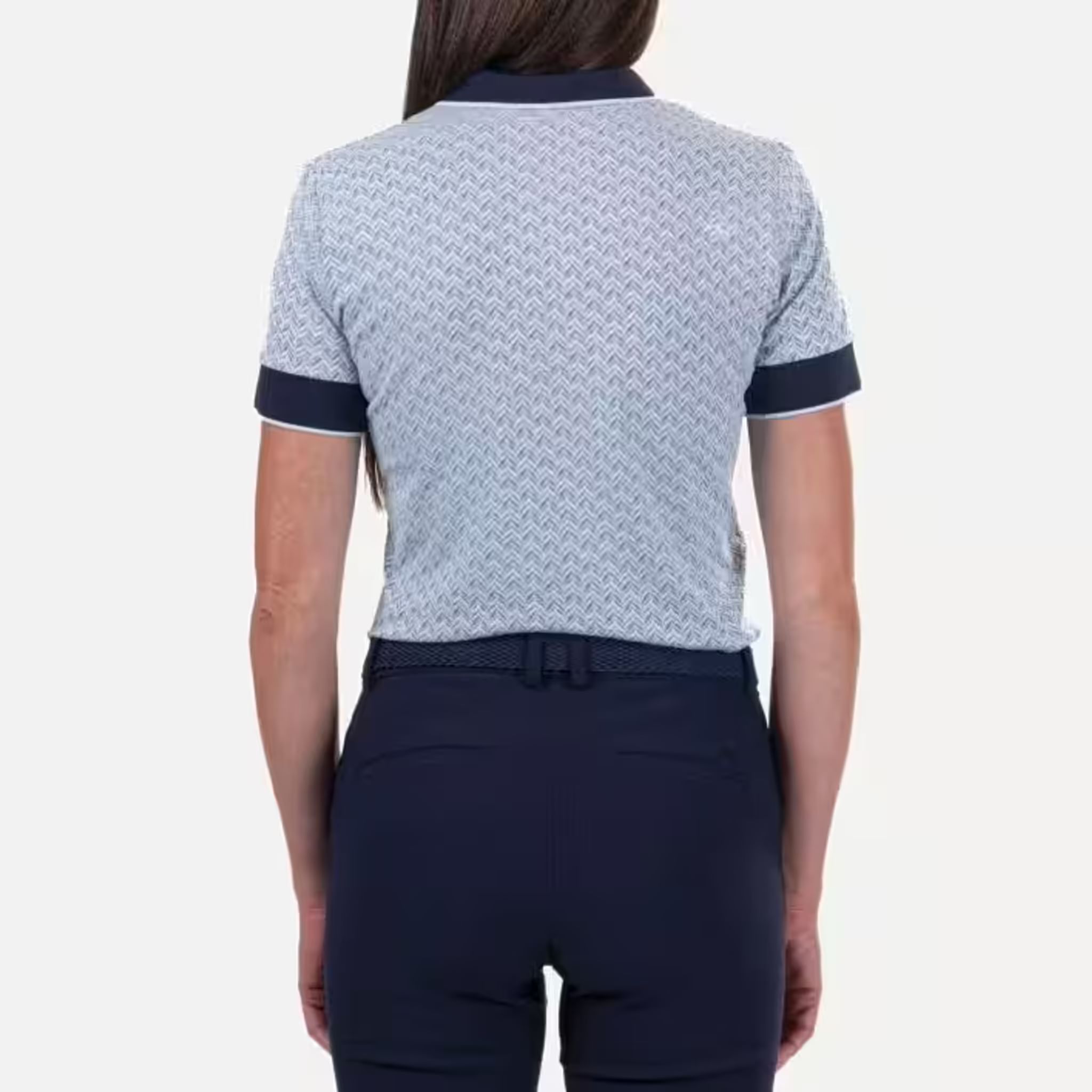 Kjus Ella Structure S/S polo de golf femme