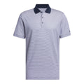 Polo Adidas Ultimate365 à rayures ottomanes pour homme