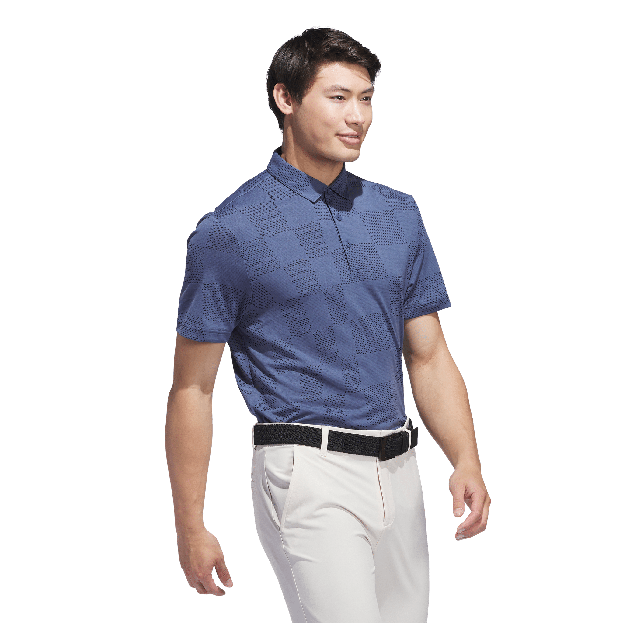 Adidas Ultimate365 Polo texturé en jacquard pour homme
