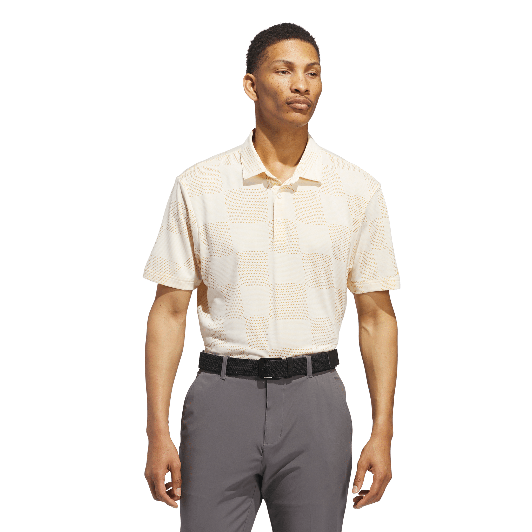 Adidas Ultimate365 Polo texturé en jacquard pour homme
