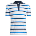 Polo de golf à rayures teintées en fil GFORE pour homme