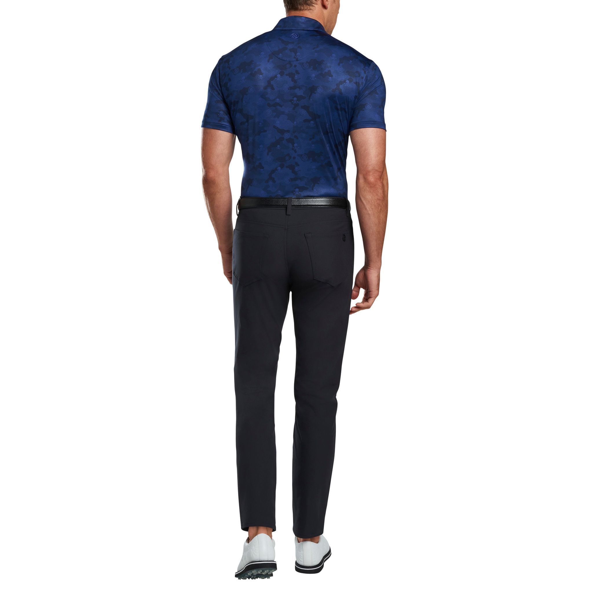 Polo de golf GFORE Icon Camo Jersey pour homme