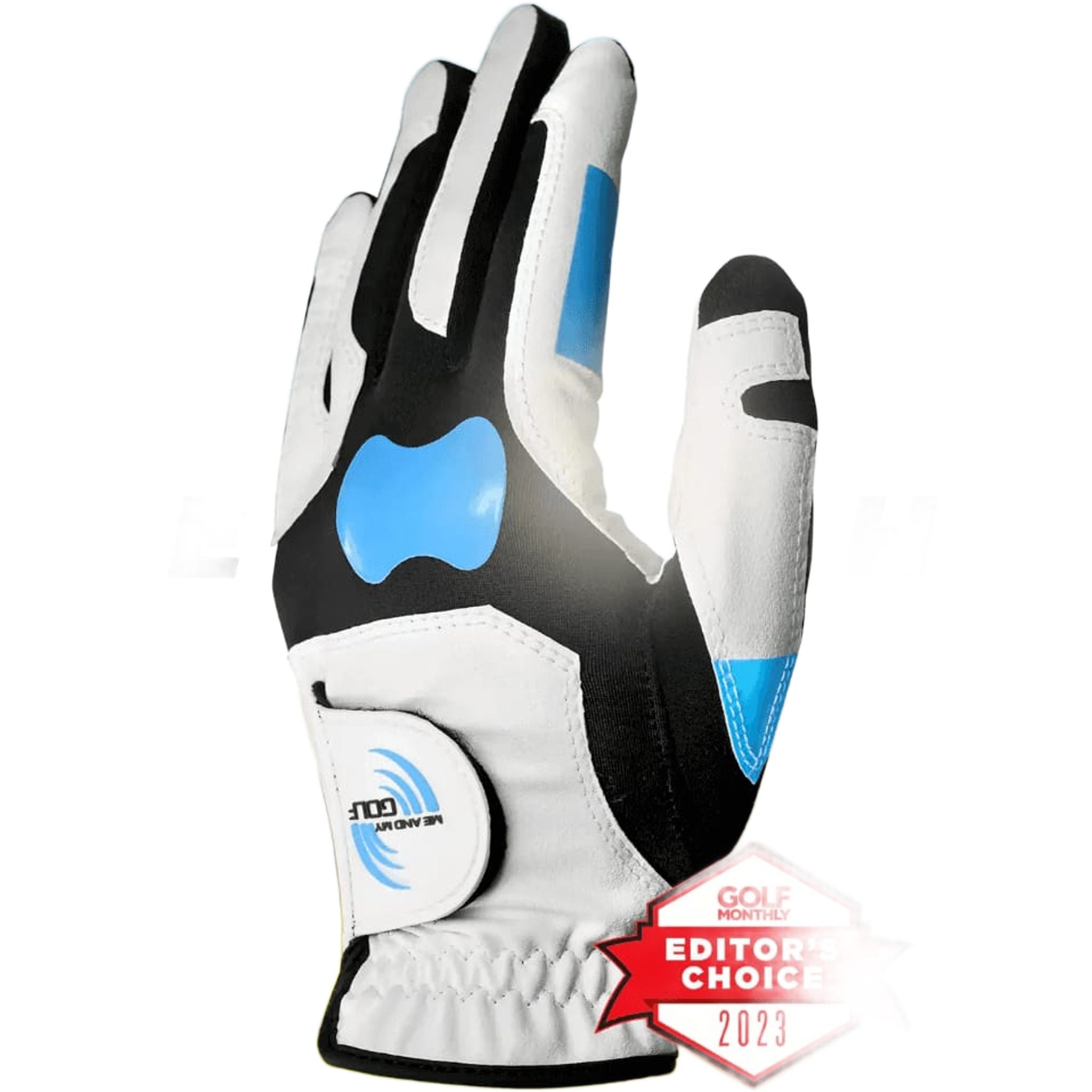 Moi et mon gant d'entraînement de golf True Grip