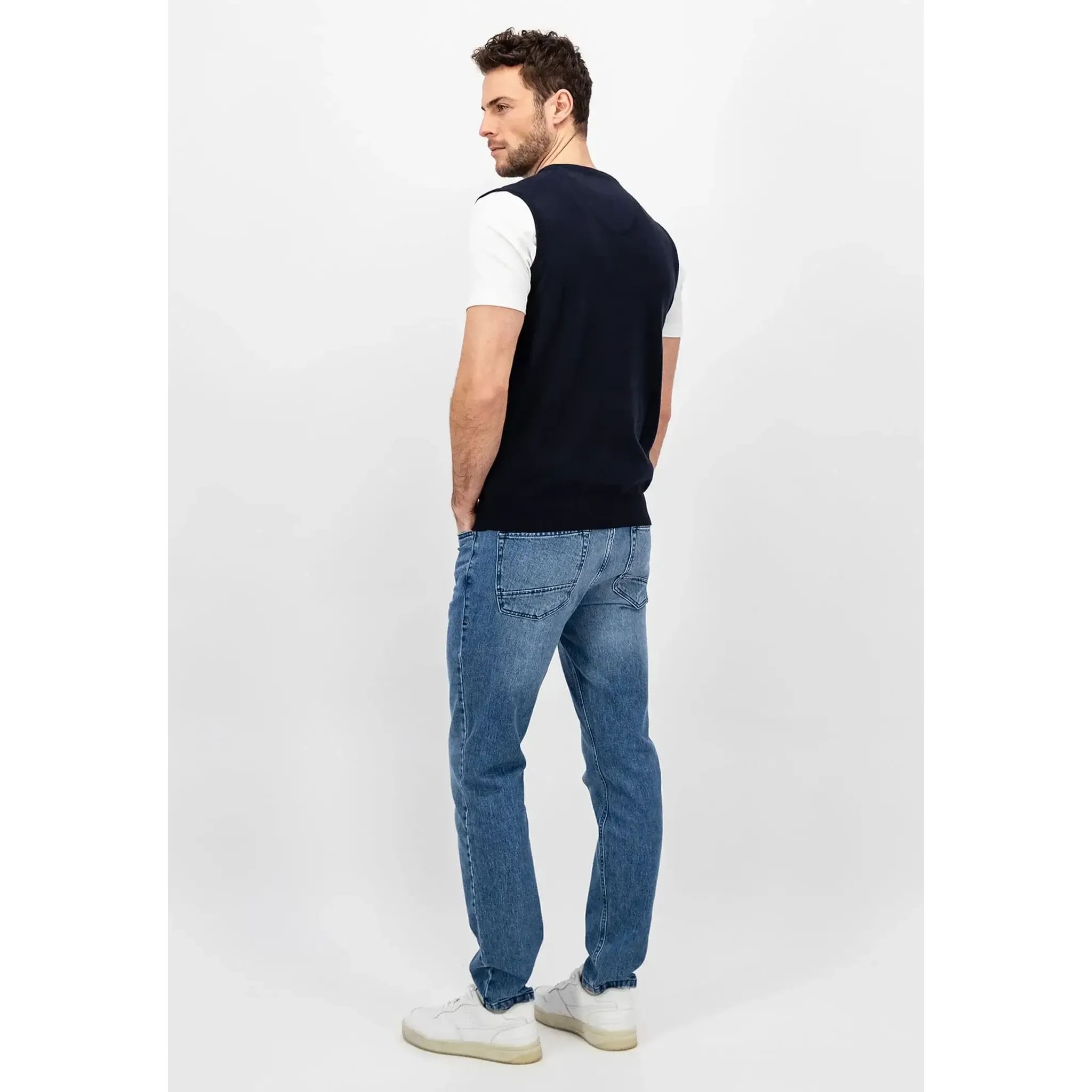 Fynch Hatton pull col V gilet homme