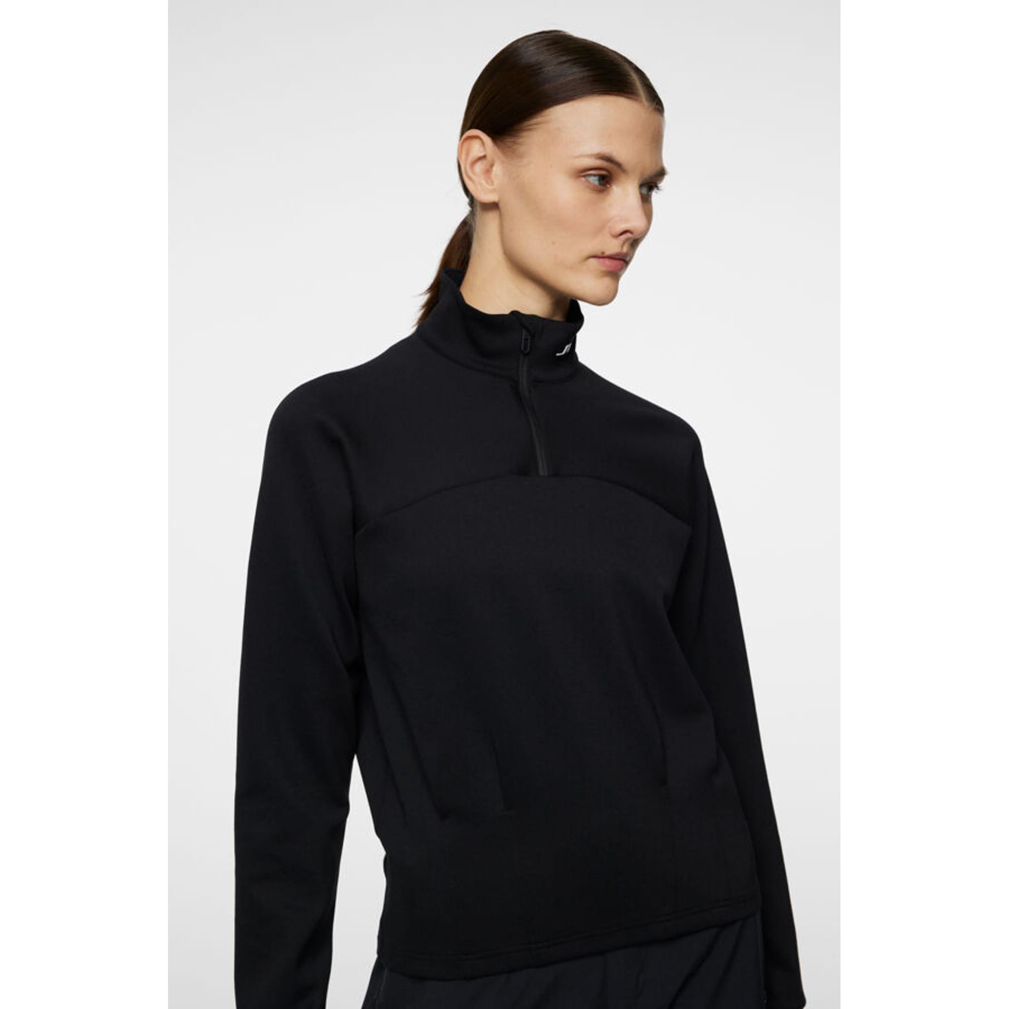 Sweat-shirt zippé quart de tour Jodi de J. Lindeberg pour femme
