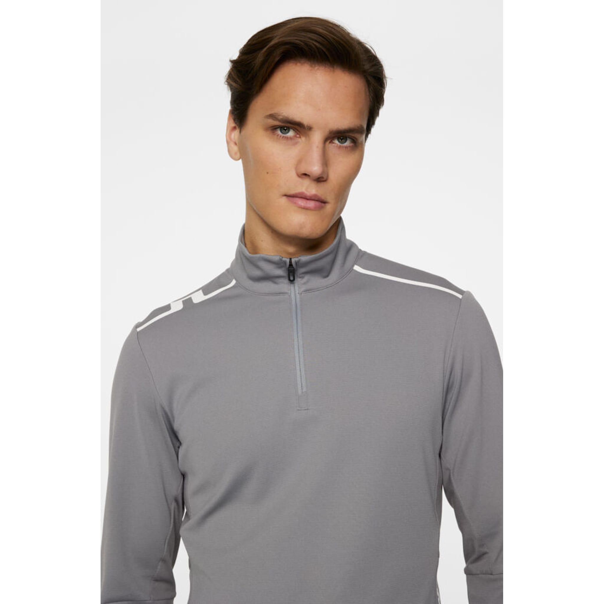 J. Lindeberg Leon Quarter Zip Couche intermédiaire Hommes