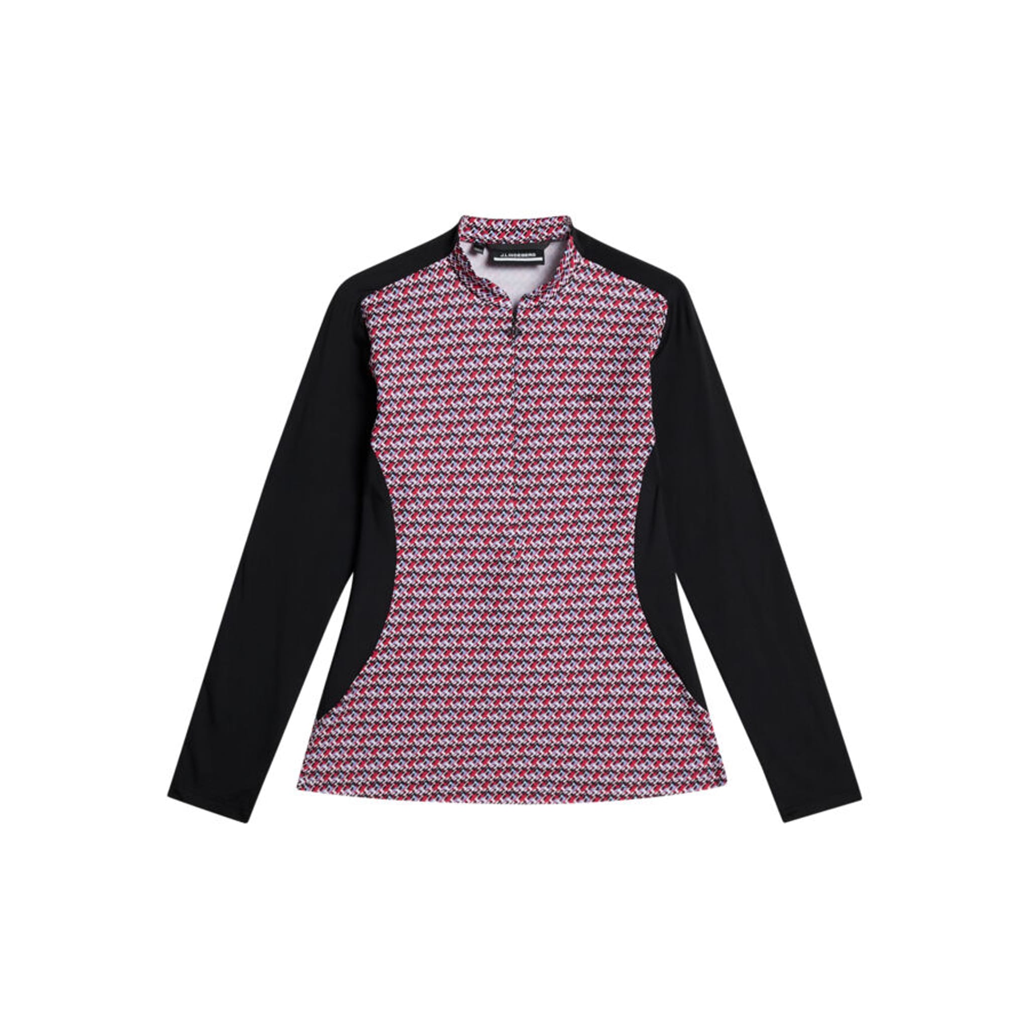 J. Lindeberg Marilyn Half Zip Mid Layer Femme Noir Femme